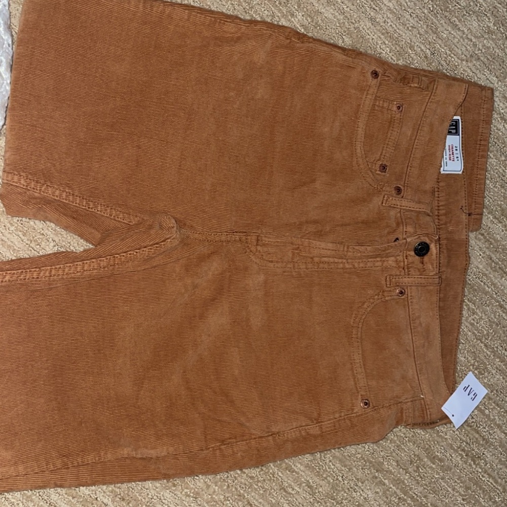 brown corduroy pants